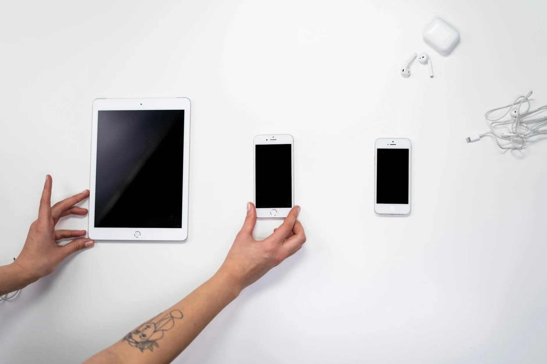 Menu AirDrop iPhone